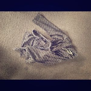 Leopard print bathrobe